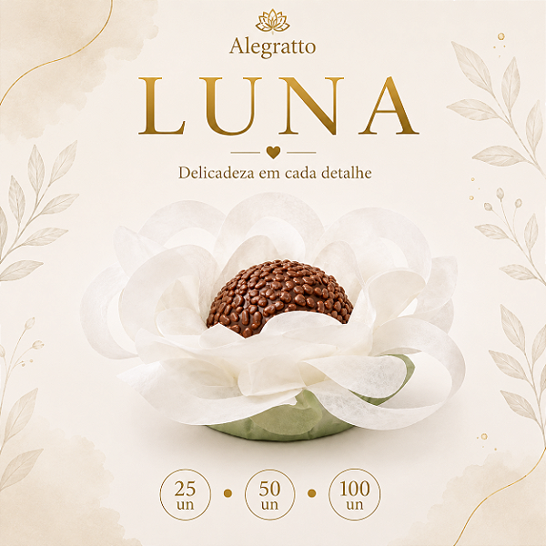 Kit forminhas Luna Papel - Off White