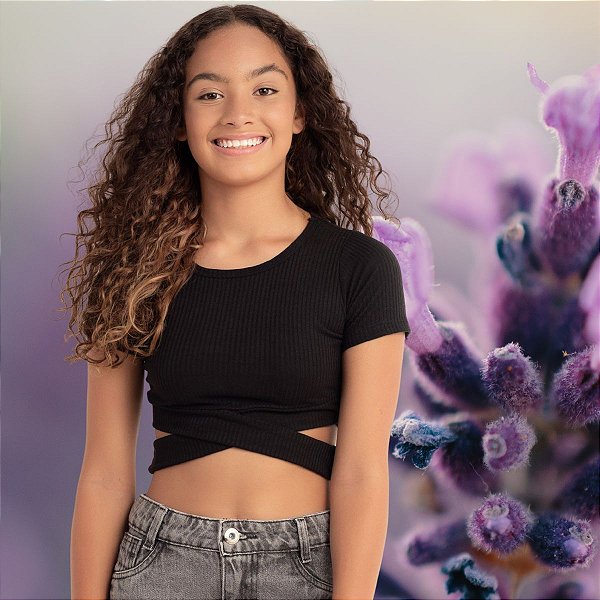 Blusa Cropped Infantil Juvenil Menina Moda Blogueirinha