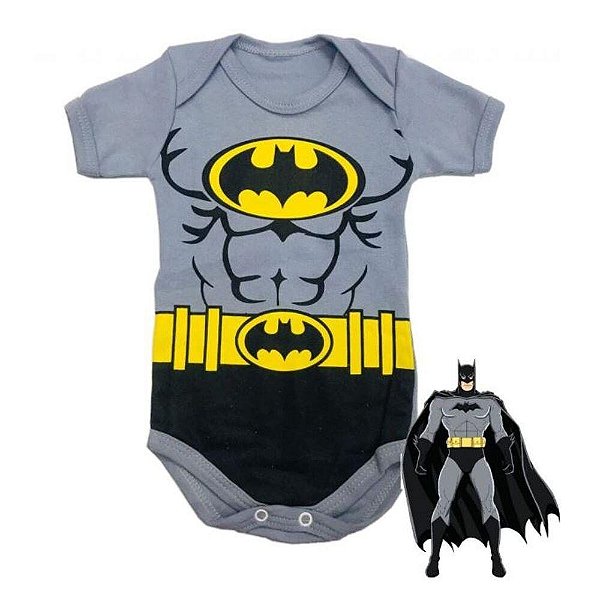 Body Batman Fases Do Meu Bebe