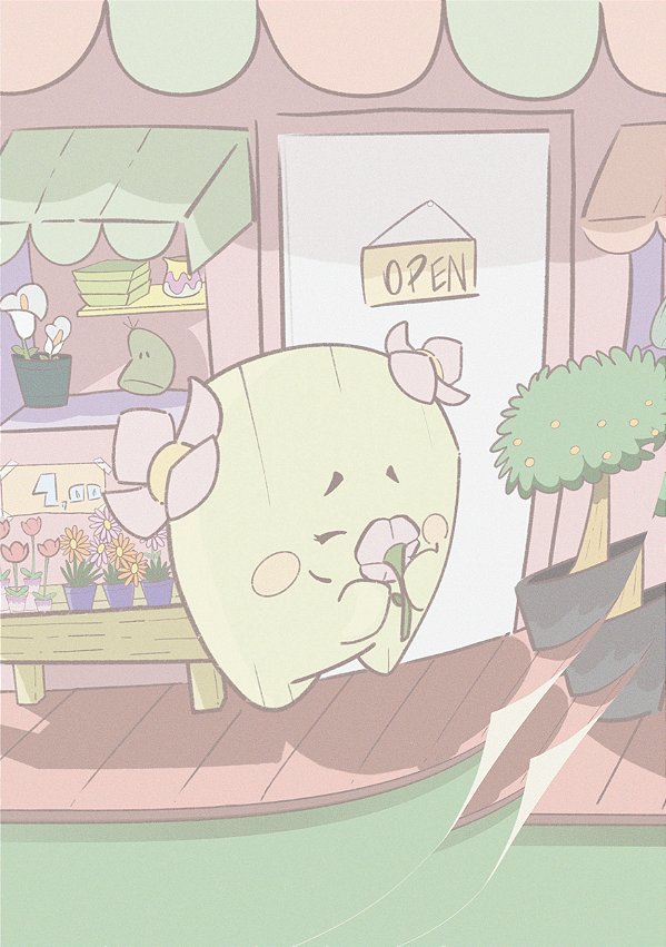 Papel de carta Floricultura (10 un.)