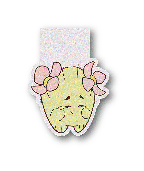 Marcador de página da Meg