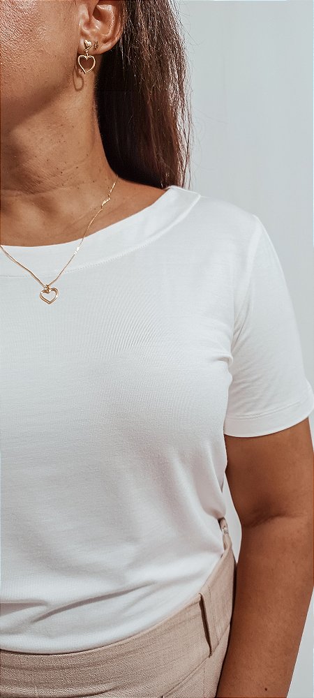 T-shirt Daniela Off White