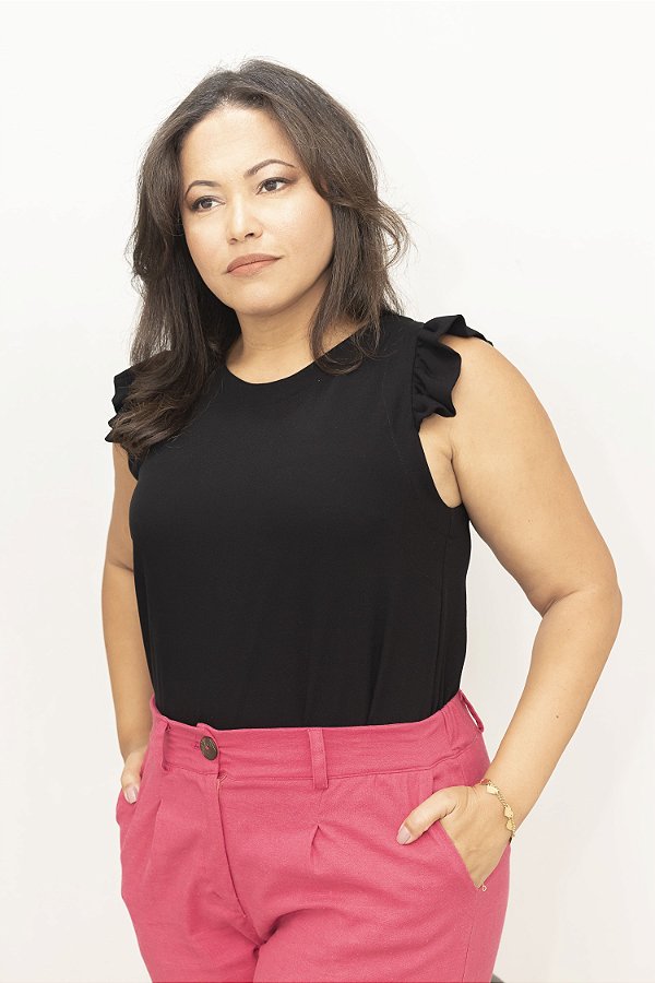 Blusa Luiza Preta