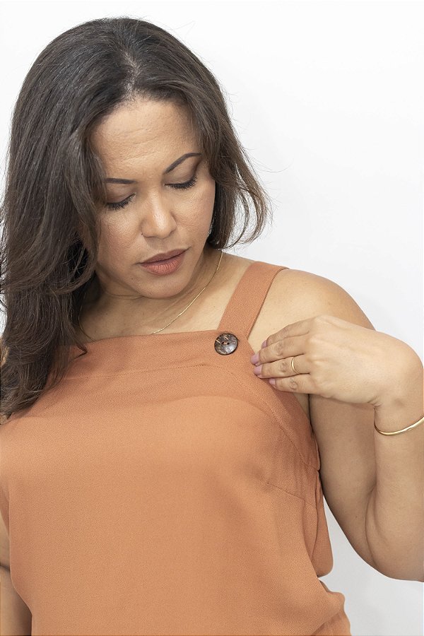 Blusa Ana Caramelo