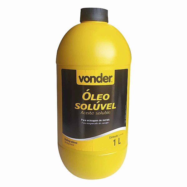 Óleo Solúvel Para Usinagem De Metais Biodegradável 1L VONDER