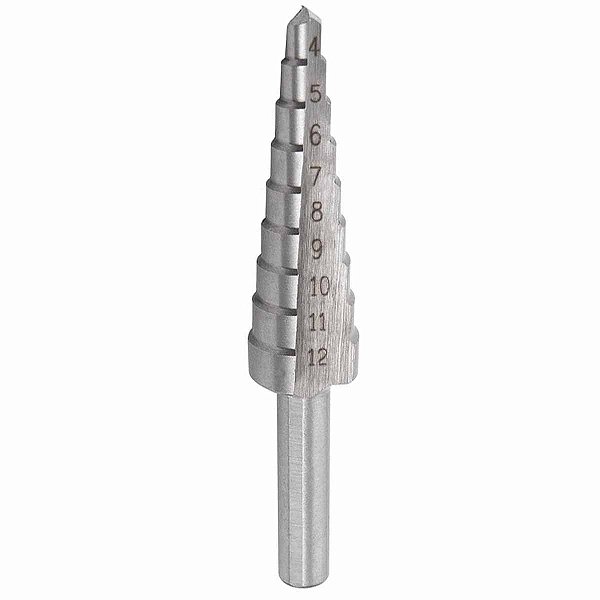 Broca Escalonada 4mm a 12mm VONDER