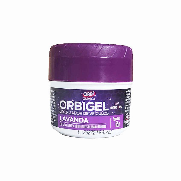 Desodorante P/ Carro Gel Lavanda ORBI