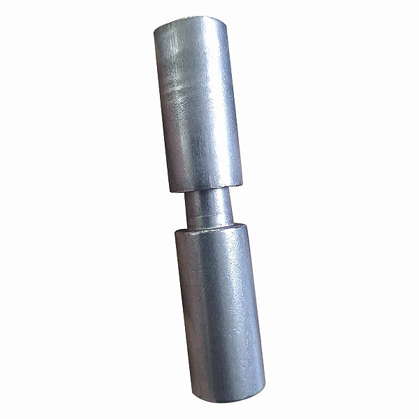 Dobradiça Tipo Gonzo Polido sem Aba Aço Carbono