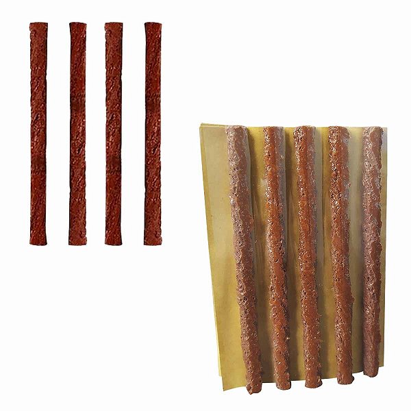 Reparo Pneu S/ Câmara Macarrão Tripa Conserto 100mm RUZISEAL