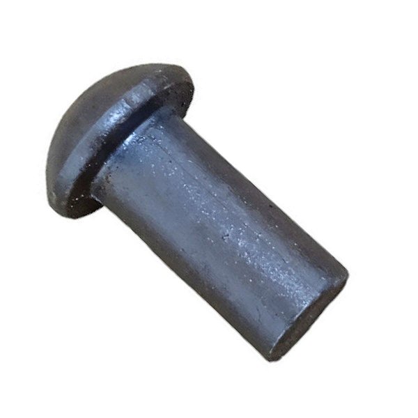 Rebite de Rebater Cabeça Redonda 7/16" Maciço de Ferro