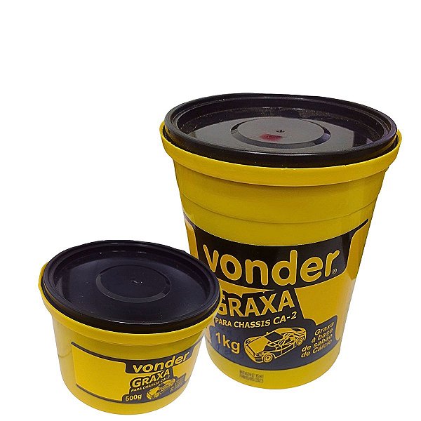 Graxa Para Chassi CA-2 Engrenagens Equipamentos Geral VONDER