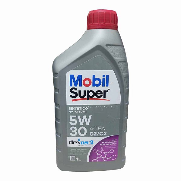 Óleo para Motor 5W 30 C2/C3 Dexos 2 GM Sintetico MOBIL