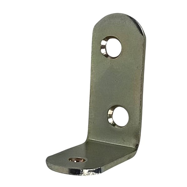 Suporte Cantoneira em L 3 Furos 35 x 25mm Aço Reforçar Moveis