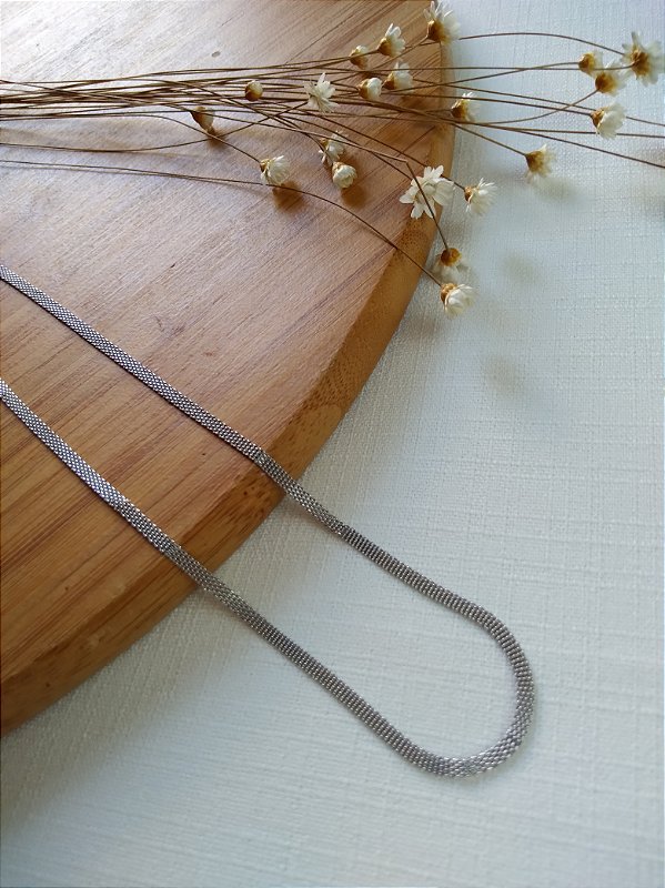 Choker de Malha Estreita