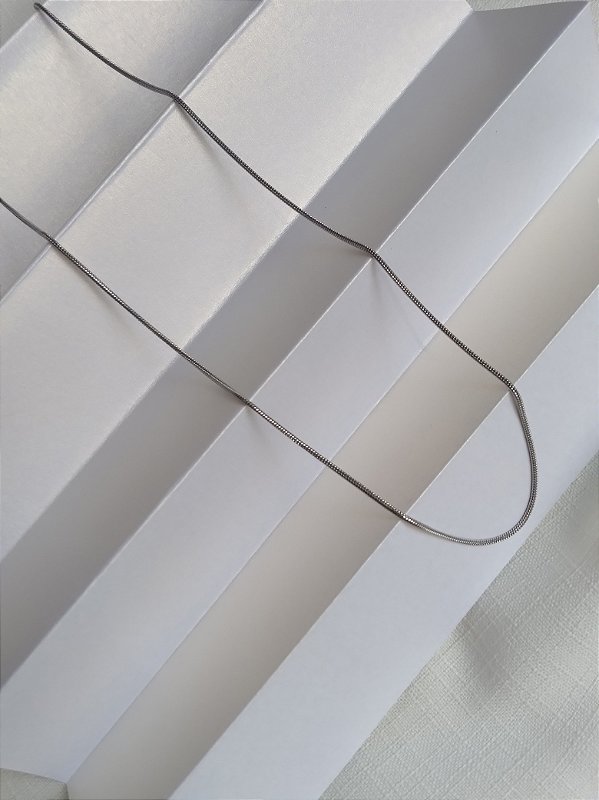 Corrente Rabo de Rato 45 CM 1MM