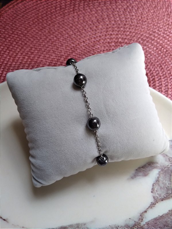 Pulseira Hematita