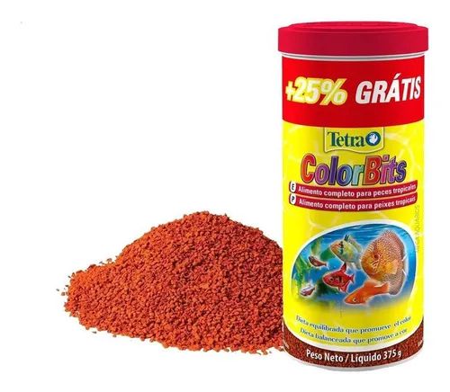 Ração Tetra Colorbits Granules 375g