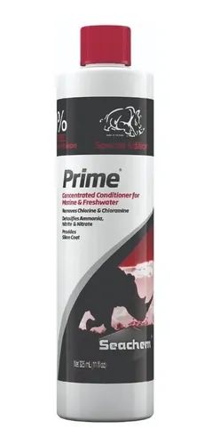 Seachem Prime Condicionador de água 325ml  + 30% BONUS