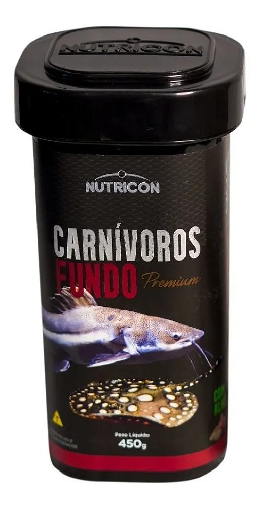 Ração Nutricon Carnivoros Fundo 450g