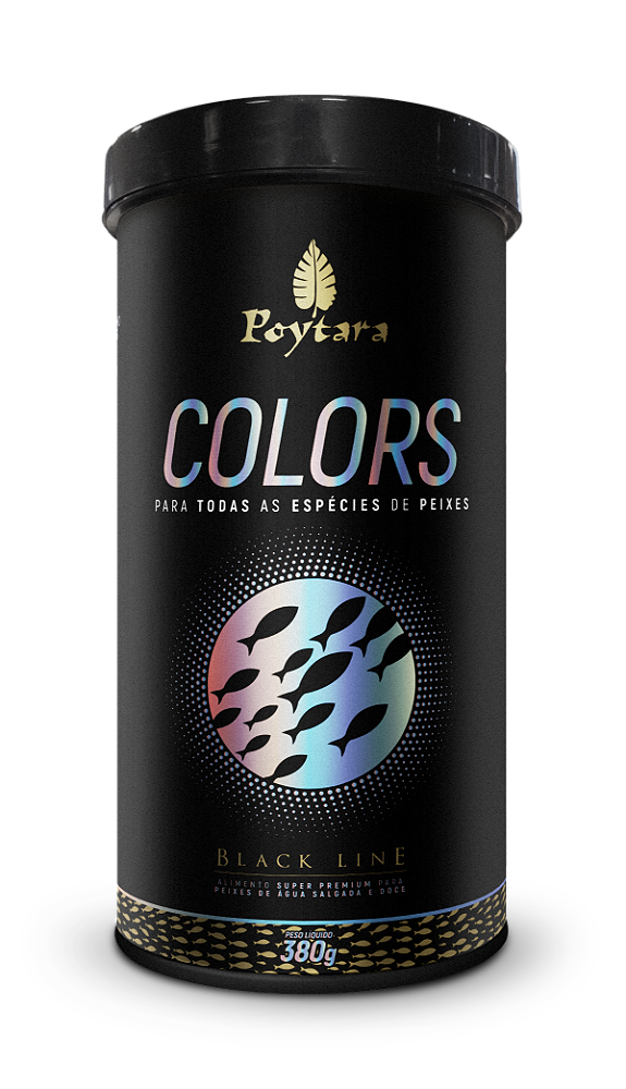 Ração Colors Black Line 380g Poytara