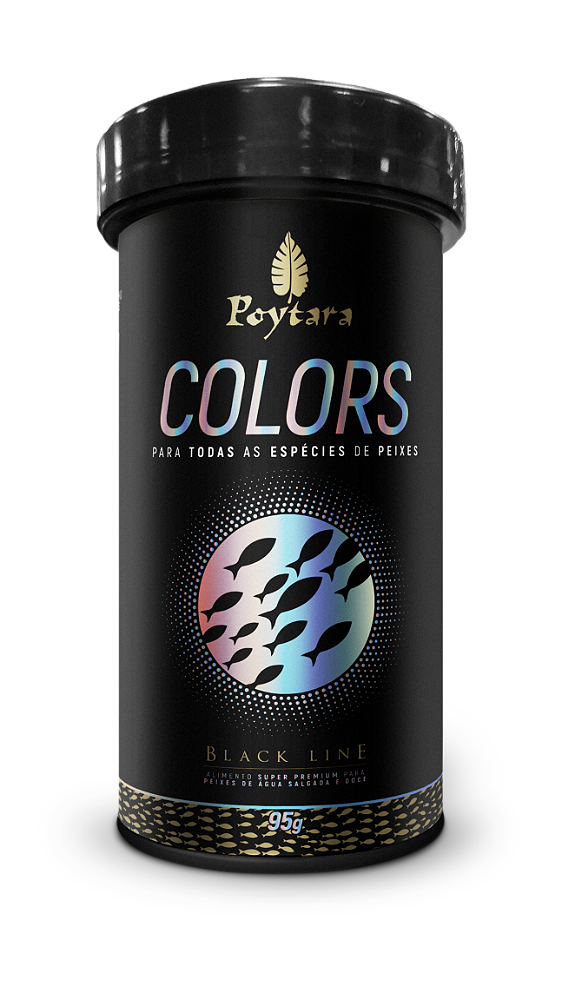 Ração Colors Black Line 95g Poytara