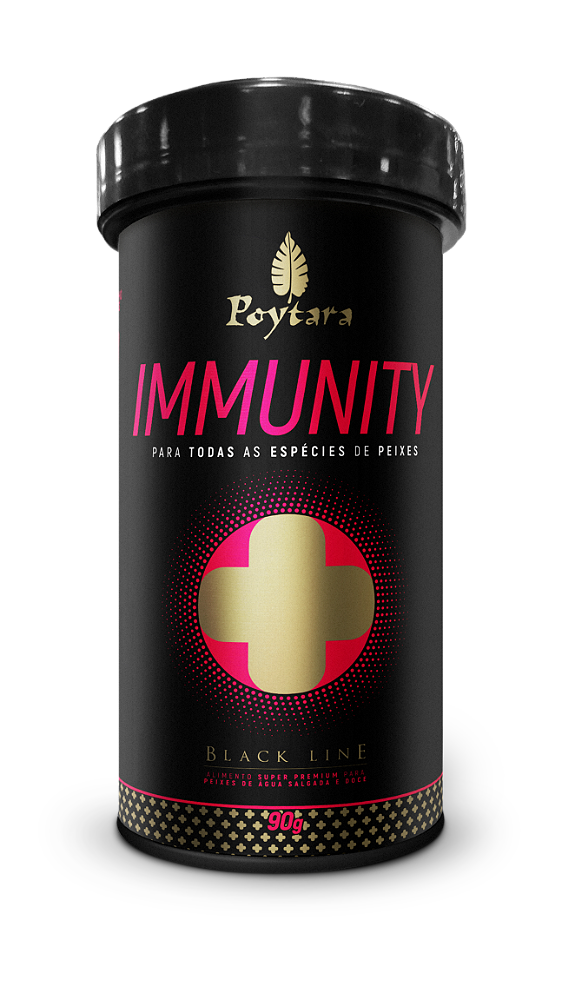 Ração Immunity Black Line 90g Poytara