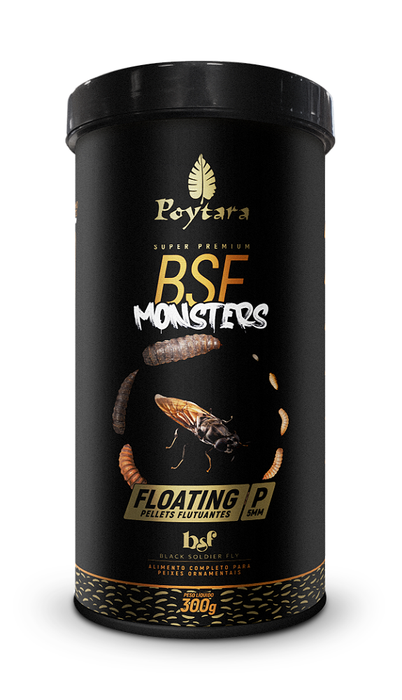 Ração Monster BSF Floating P 300g Poytara