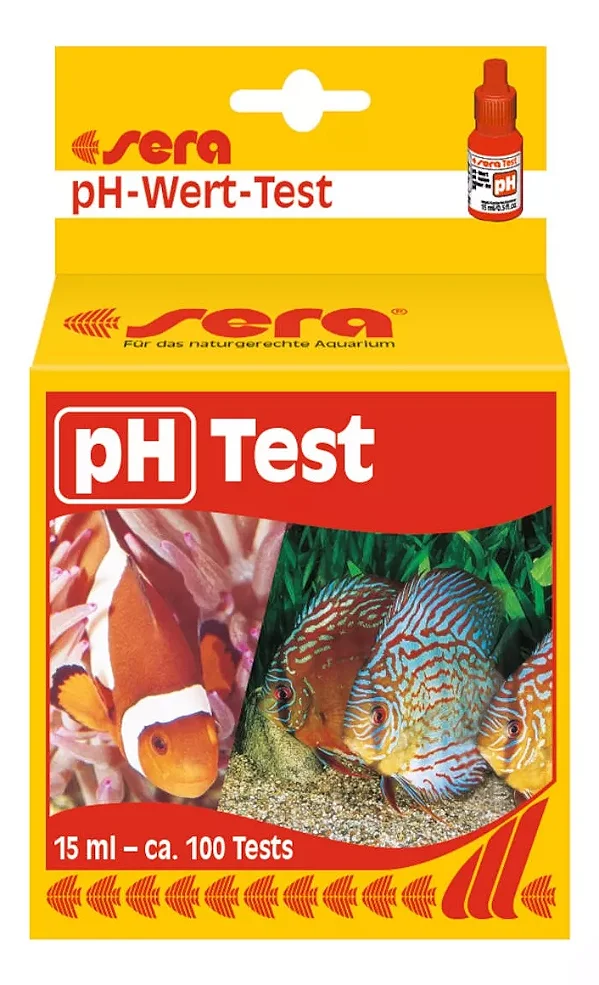 Sera Test Ph Doce / Marinho (Teste De Ph 4,5 A 9,0)