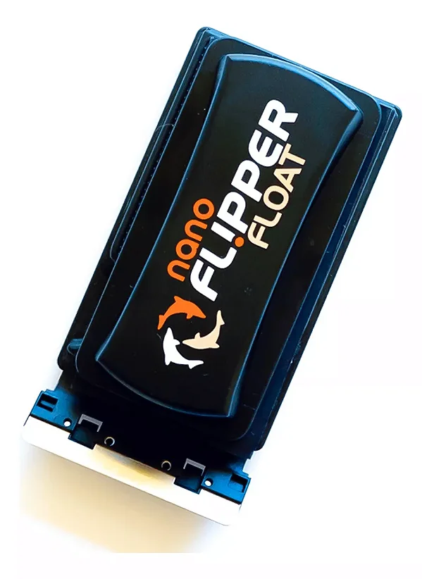Limpador Magnético 2 Em 1 Flipper Float Nano P/ Aquários