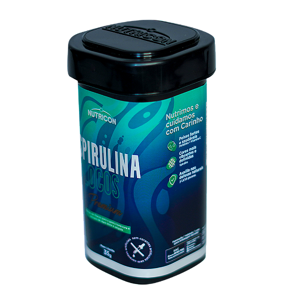 Ração Spirulina Flocos - 35g