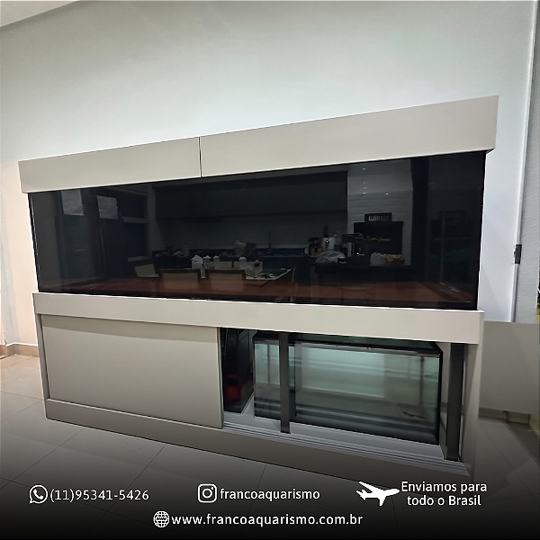 Aquário Elegante Sofisticado - MDF