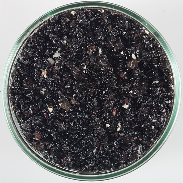 CARIBSEA SUBSTR. ARAGALIVE HAWAIAIIAN BLACK - 4,54 Kg Preto - Granulometria 0.25 – 3.5 mm