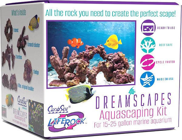 CARIBSEA ROCHA LIFE ROCK KIT AQUASCAPING - Para aquários de 57-95 L