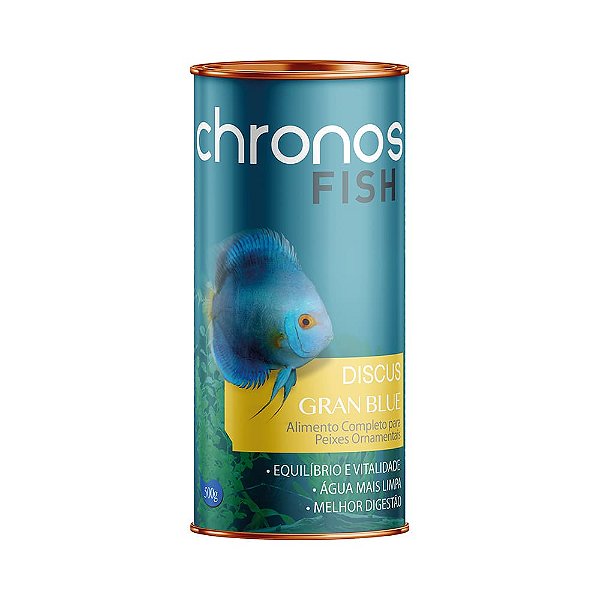 CHRONOS FISH DISCUS GRAN BLUE - Mini-sticks 500 g