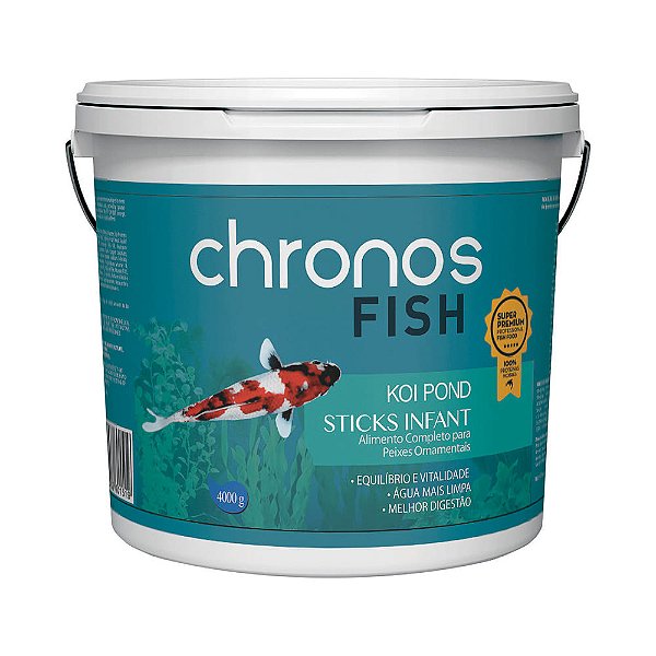 CHRONOS FISH KOI POND STICKS INFANT - Micro extrusado - Diam. 2mm 4 Kg