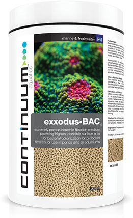 CONTINUUM EXXODUS BAC CUBOS BIO FILTRAGEM - 1 l