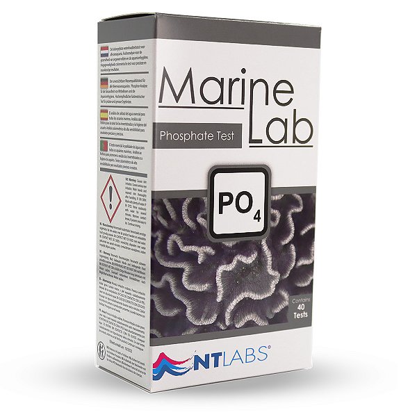 NT MARINE LAB TESTE - PO4 - Marinho