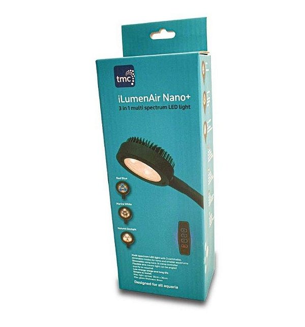 TMC LUMINÁRIA ILUMEN AIR MULTI-ESPECTRO NANO+ - 3 W - Bivolt