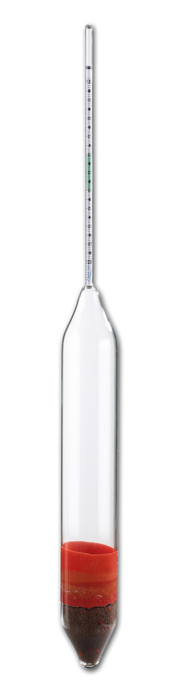 TROPIC MARIN HYDROMETER - Desvio máximo: 0,001 a 25 °C Escala de 1,021 a 1,031 Resolução: 0,0001
