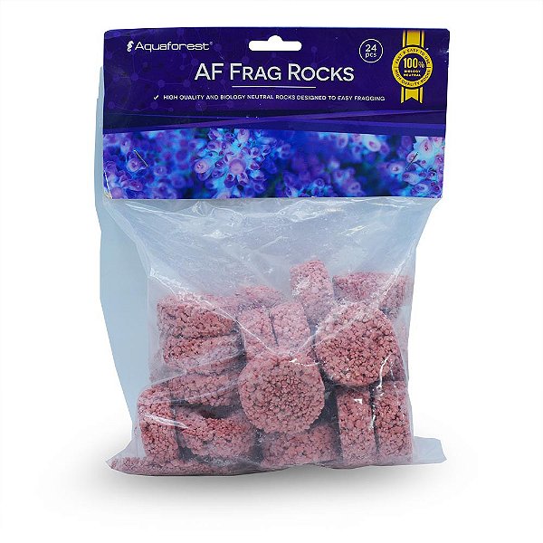 Aquaforest AF Frag Rocks - 250 pçs (Base para mudas de corais)