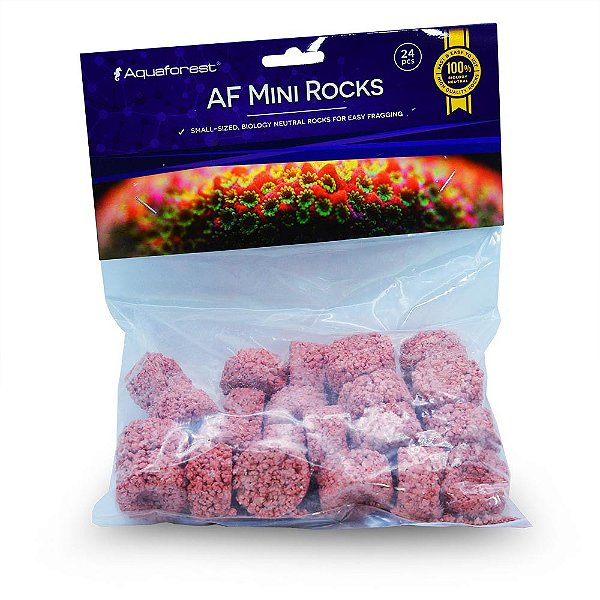 Aquaforest AF Mini Rocks - 250 pçs (Base para mudas de corais)
