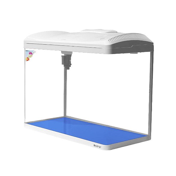 Aquário Curvo Boyu EC-600 66L Branco 220V
