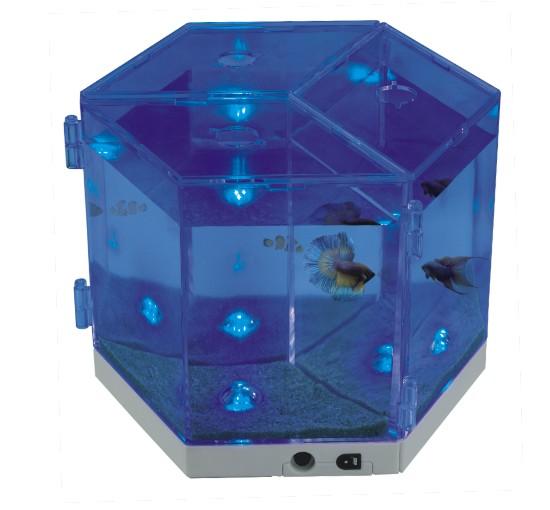 Beteira Sextavada Boyu com LED Luminescente NA-3