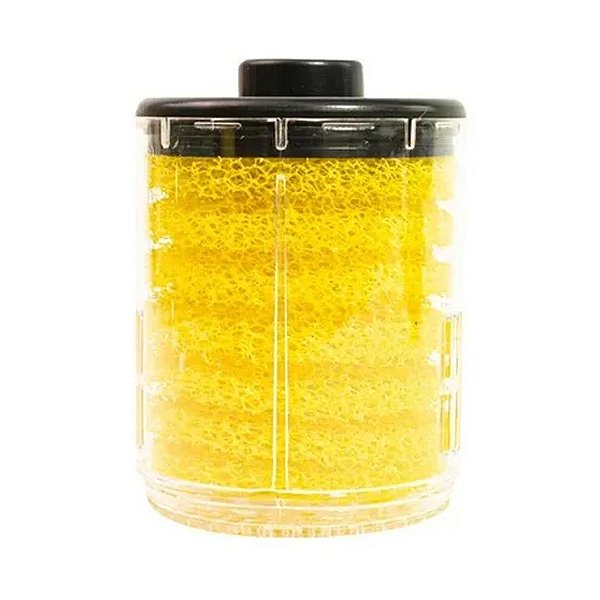 Refil Esponja Filtrante Amarela C/ Copo P/ Filtro Boyu Sp - I/II/III