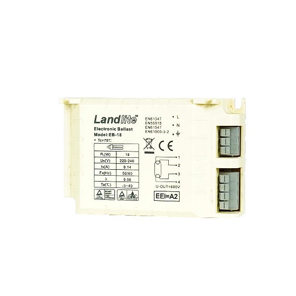 Reator UVC-18W Boyu Repair KIT Balast 220V