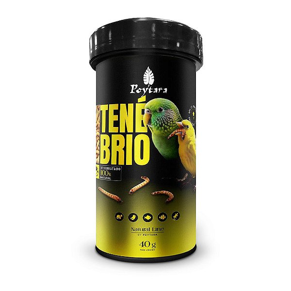 Ração Poytara Natural Line Tenebrio 40G