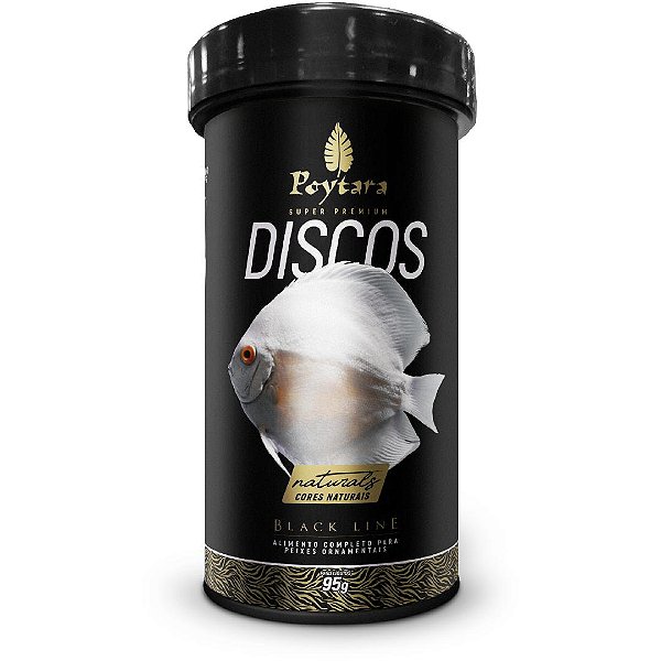 Ração Poytara Black Line Discos Natural 95G