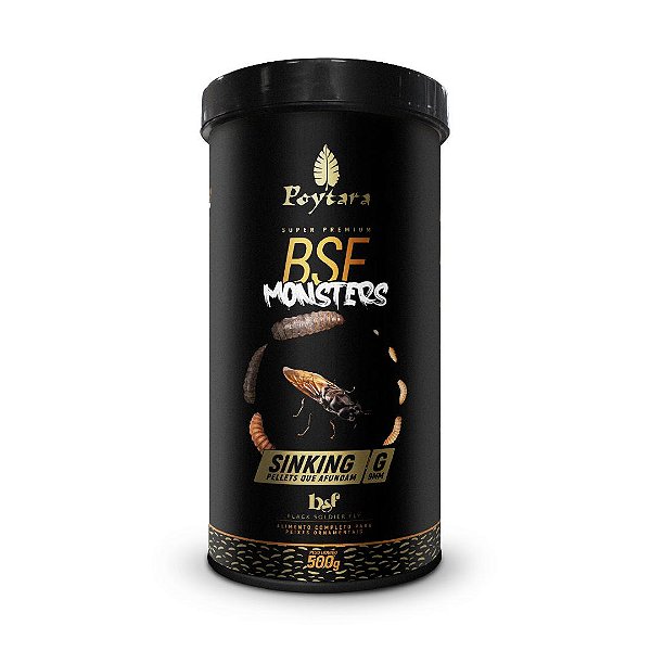 Ração Poytara Bsf Monster Sinking 500G