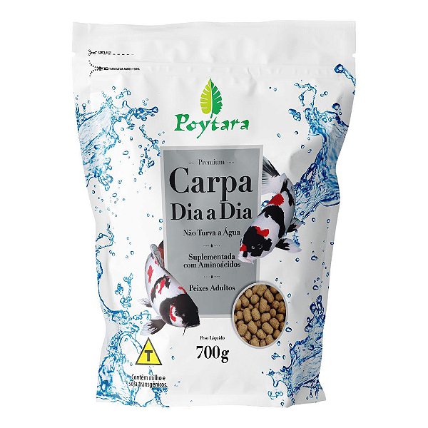 Ração Poytara Carpa Dia-a-dia 700G (bag)