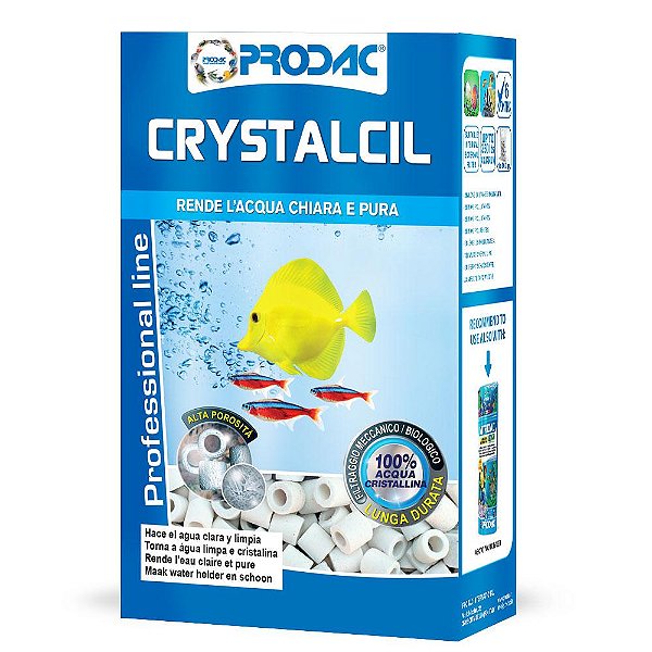 Cerâmica Prodac (cilindros de Vidro) Crystalcil 500G (1L)